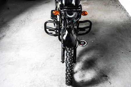 Мотоцикл (Мопед) SPRMOTORS ALPHA CROSS чёрный