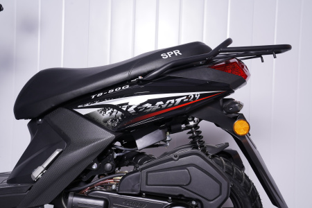 Скутер SPRMOTORS Zoom-9 чёрный T8-50G