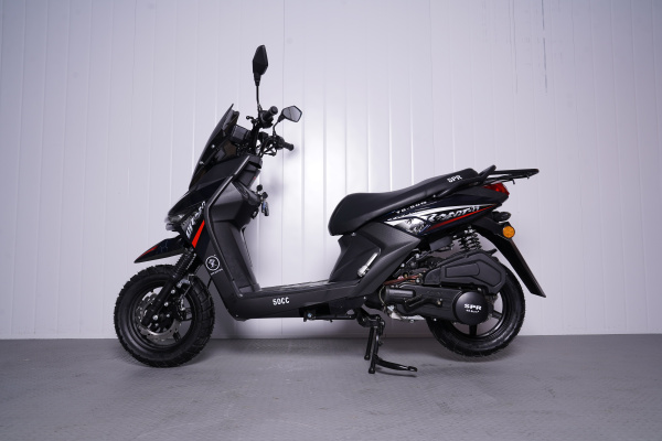 Скутер SPRMOTORS Zoom-9 чёрный T8-50G