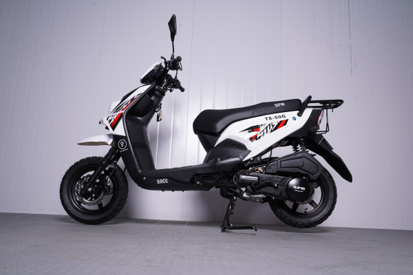 Скутер SPRMOTORS Zoom-10 белый T8-50G