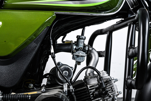Мотоцикл (Мопед) SPRMOTORS ALPHA CROSS зелёный