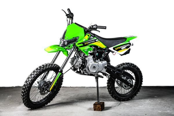 Питбайк SPRMOTORS MiniCross M зелёный