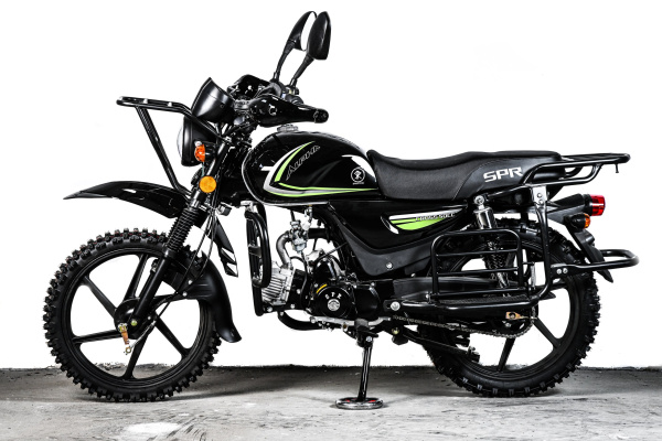 Мотоцикл (Мопед) SPRMOTORS ALPHA CROSS чёрный