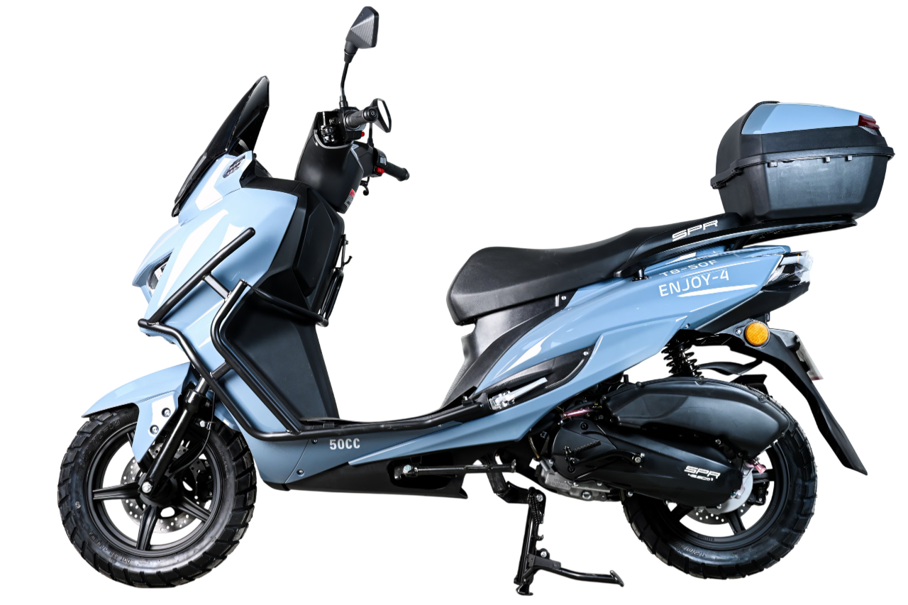 Скутер SPRMOTORS Enjoy серый