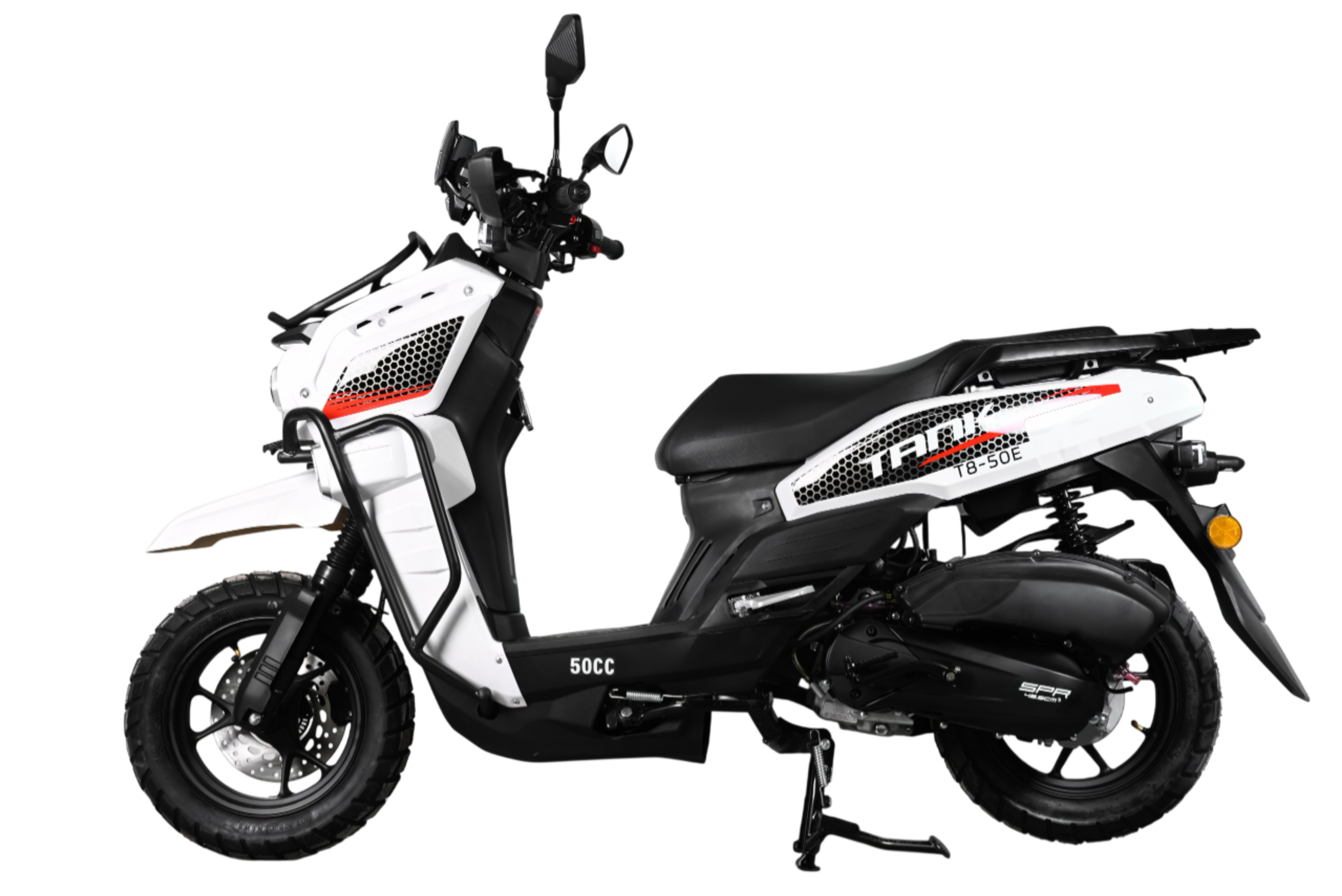 Скутер SPRMOTORS Tank Restyling Белый T8-50E