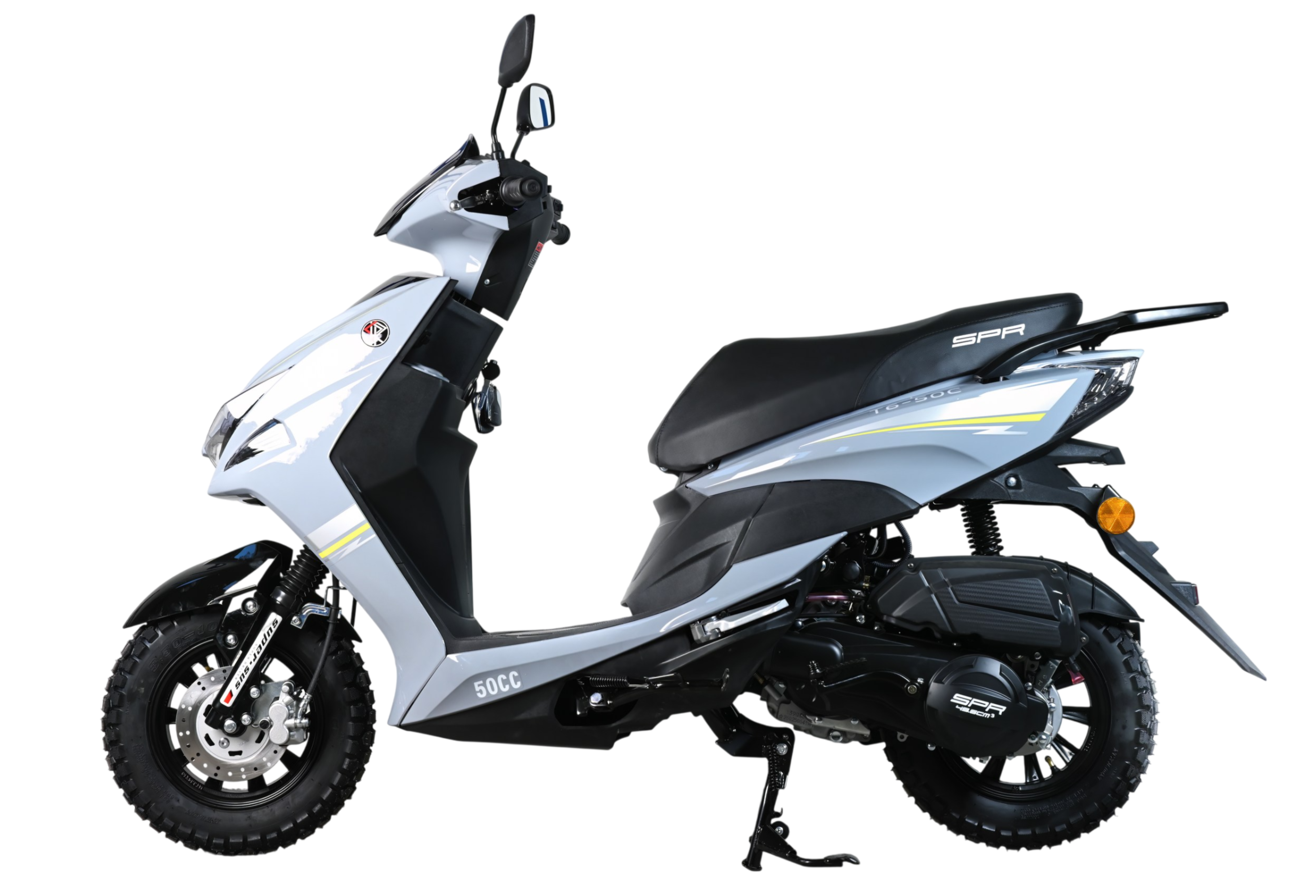 Скутер SPRMOTORS SPORT FS+ Серый T6-50C