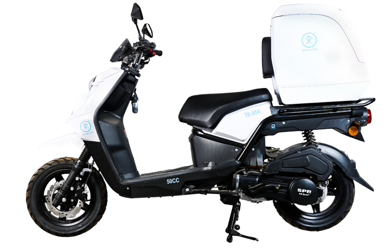Скутер SPRMOTORS Carry Белый T8-50A