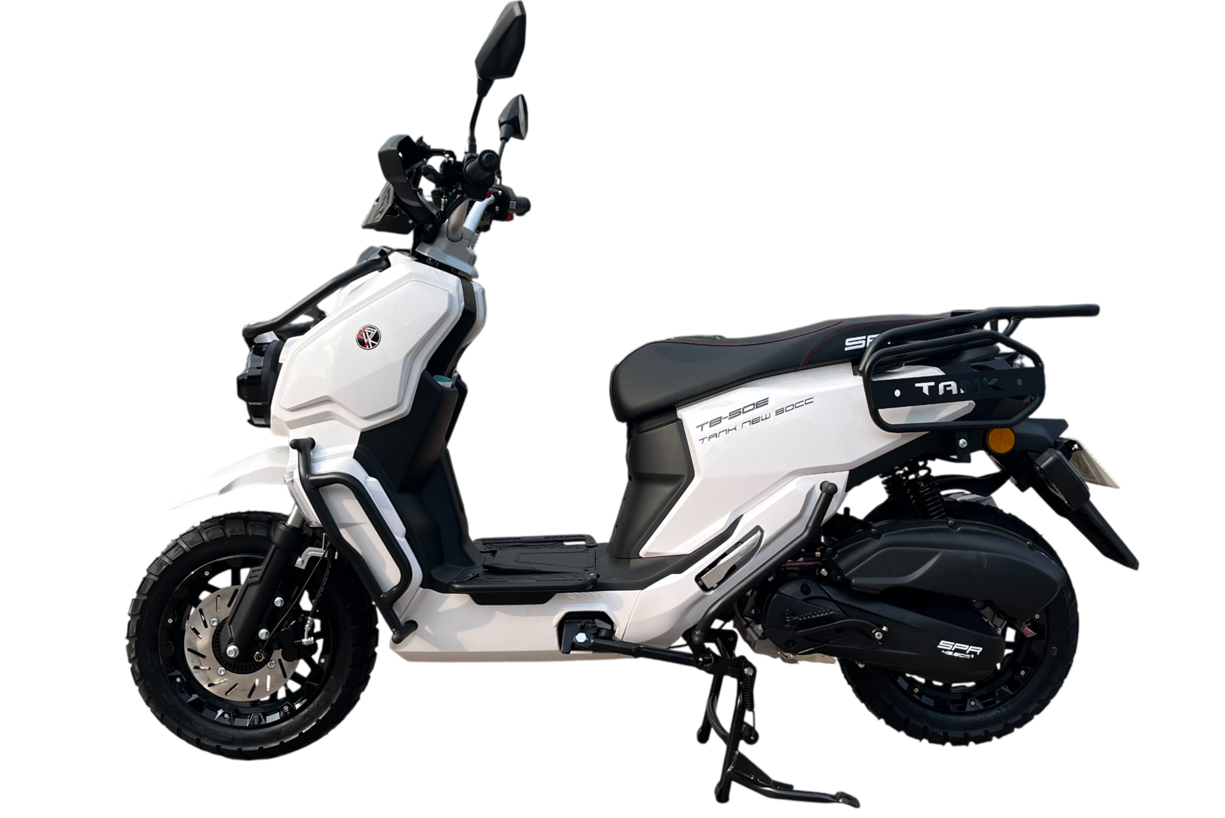 Скутер SPRMOTORS Tank NEW Белый T8-50E