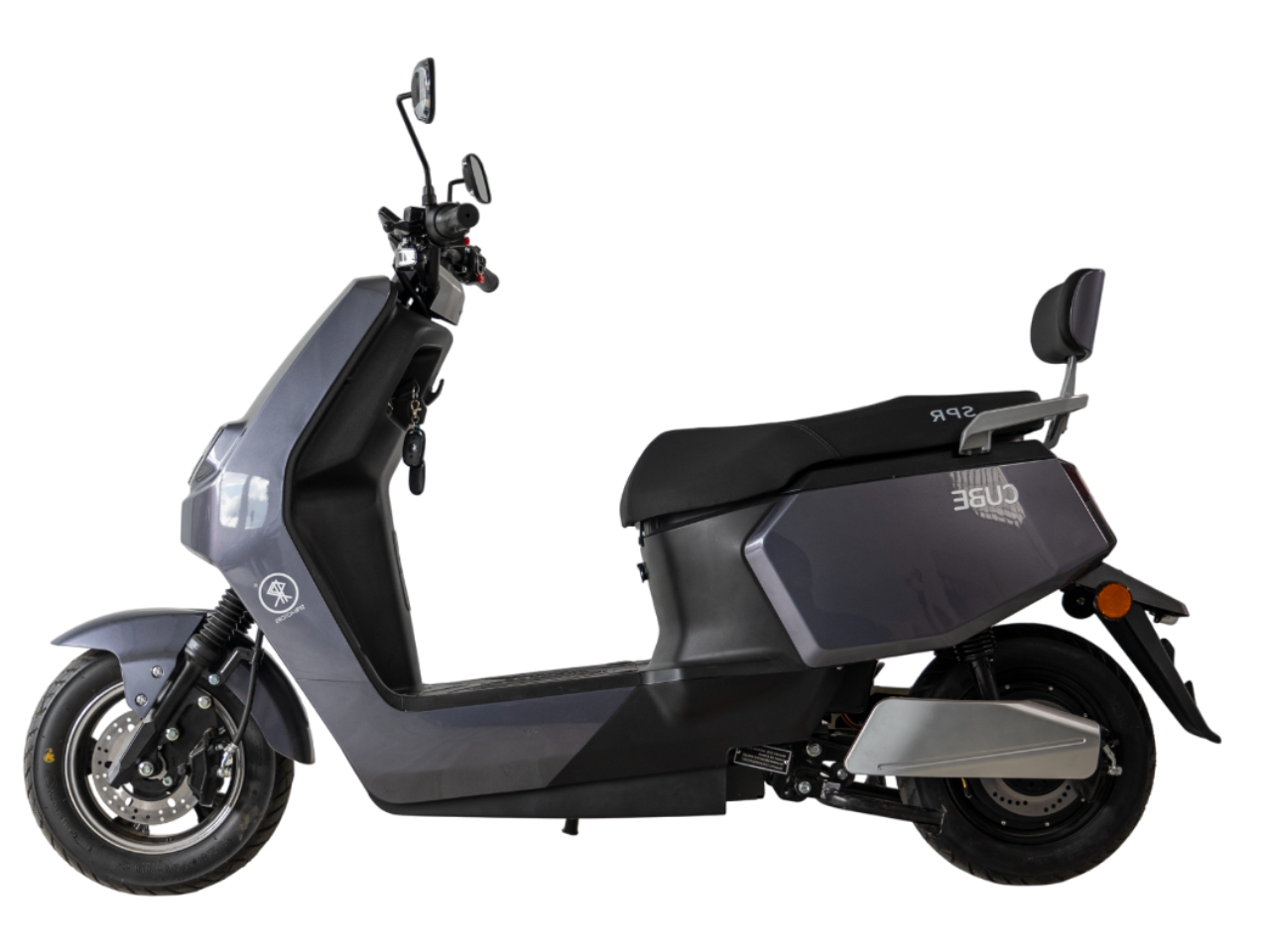 Электроскутер SPRMOTORS Cube-2 Серый E-H1